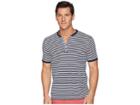 Polo Ralph Lauren Yarn-dyed Striped Henley (cruise Navy/white) Men's Clothing