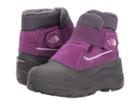 The North Face Kids Alpenglow (toddler) (dark Gull Grey/wood Violet) Girls Shoes