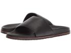 Frye Emerson Slide (black Vintage Veg Tan) Men's Slide Shoes