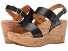 Kork-ease Austin (black) Women's Wedge Shoes