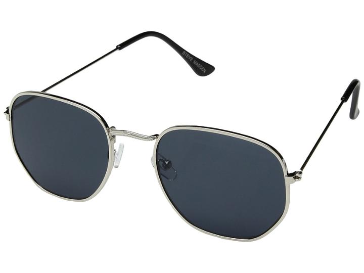 Steve Madden Emma (silver/smoke Lens) Fashion Sunglasses