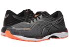 Asics Gel-cumulus(r) 19 (carbon/black/hot Orange) Men's Running Shoes
