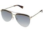 Marc Jacobs Marc 268/s (dark Havana Gold/blue Mirror) Fashion Sunglasses