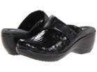 Softwalk Memphis (black Burnished Veg Kid Leather) Women's Clog Shoes