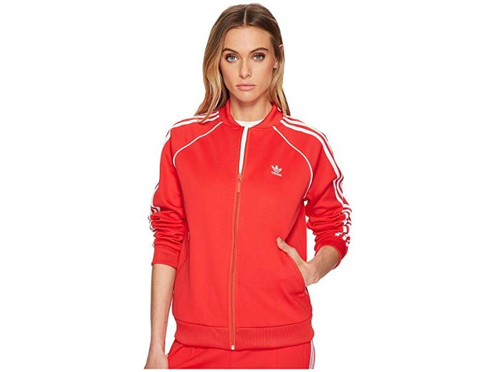 Adidas Originals Superstar Track Jacket (radiant Red) Women's Coat
