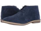 Steve Madden Hacksaw (navy Suede) Men's Lace Up Casual Shoes