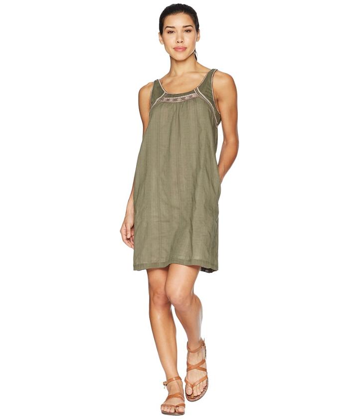 Carve Designs Brooke Dress (olive) Women's Dress