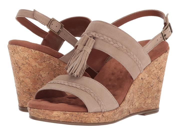 Walking Cradles Kalinda (light Taupe Suede) Women's  Shoes