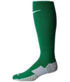 Nike Matchfit Over-the-calf Team Socks (pine Green/dark Cypress/white) Knee High Socks Shoes