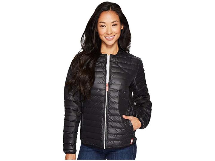 Hunter Original Midlayer Jacket (black) Women's Coat