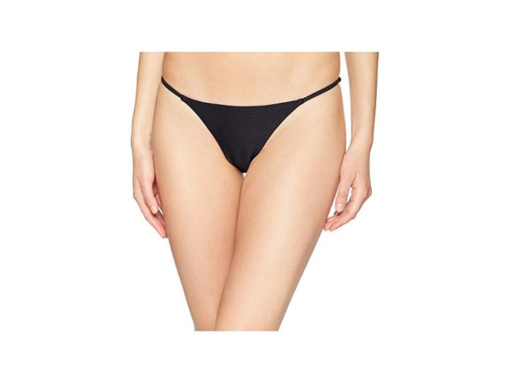 Onia Rochelle Bottom (black/rib Solid) Women's Swimwear