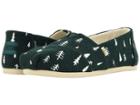Toms Alpargata (pine Tree Felt (vegan)) Women's Shoes