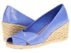 Lauren By Ralph Lauren Cecilia (regatta Blue) Women's Wedge Shoes