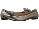 French Sole Zooey (old Gold Metallic Suede) Women's Shoes