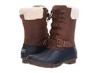 Sperry Saltwater Misty (navy/brown/fur) Women's Rain Boots