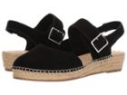 Bella-vita Caralynn (black Kid Suede Leather) Women's Sling Back Shoes