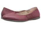 Ecco Incise Enchant Ballerina (petal Trim Calf Leather) Women's Flat Shoes