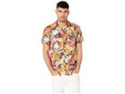 Volcom Psych Floral Short Sleeve (army) Men's Short Sleeve Button Up