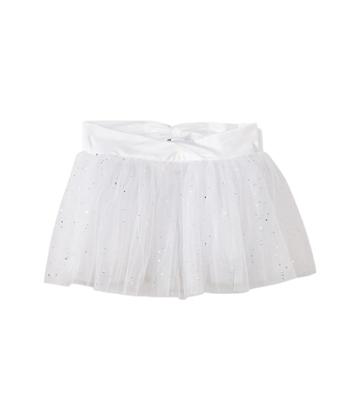 Capezio Kids Sequin Tutu Skirt (toddler/little Kids/big Kids) (white) Girl's Skirt
