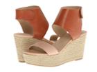 Lucky Brand Olla (brick/blush/natural) Women's Wedge Shoes