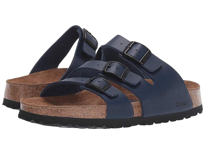 Betula Licensed By Birkenstock Leo Soft (navy Birko-flortm) Women's Sandals
