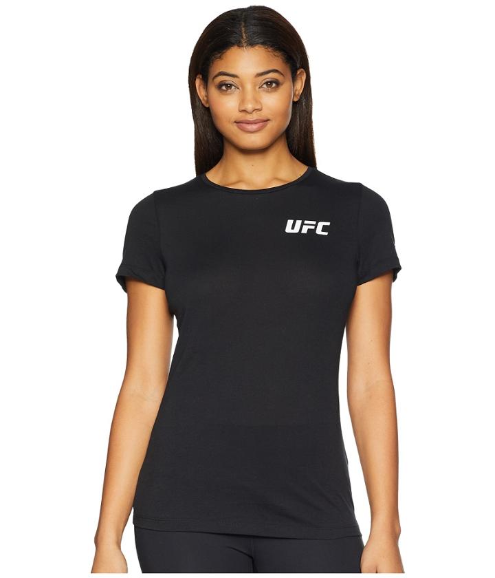Reebok Ufc Fg Logo T-shirt (black) Women's T Shirt