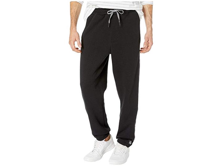Vans Check V Jogger Fleece (black) Men's Casual Pants