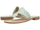 Jack Rogers Jacks Pretty In Pastel (mint) Women's Shoes