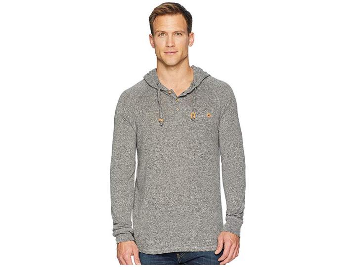 Tentree Hamilton Hooded T-shirt (lunar Rock) Men's Clothing