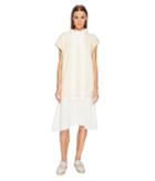 See By Chloe Dress With Fleece (abstract White) Women's Dress
