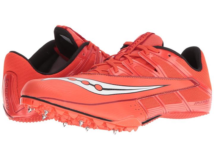 Saucony Spitfire 4 (red/white) Men's Shoes