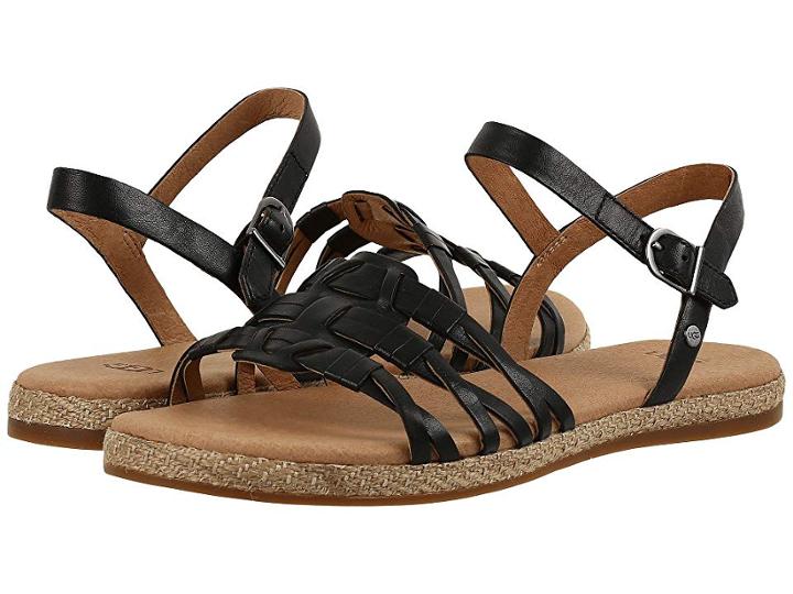 Ugg Larisa (black) Women's Flat Shoes