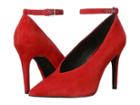 Nine West Ziesta (fiery Red Isa Kid Suede) High Heels