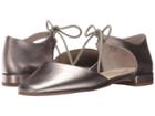 Seychelles Prospect (pewter Leather) Women's Flat Shoes