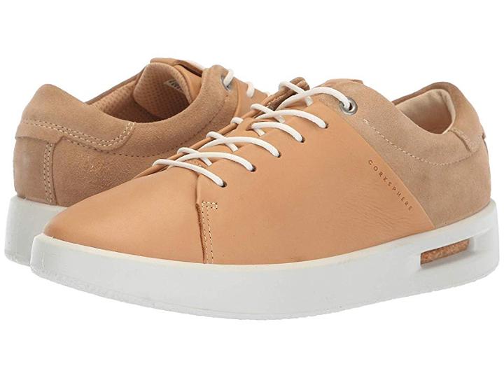 Ecco Corksphere 1 Tie (volluto Leather/volluto Suede) Women's Lace Up Casual Shoes