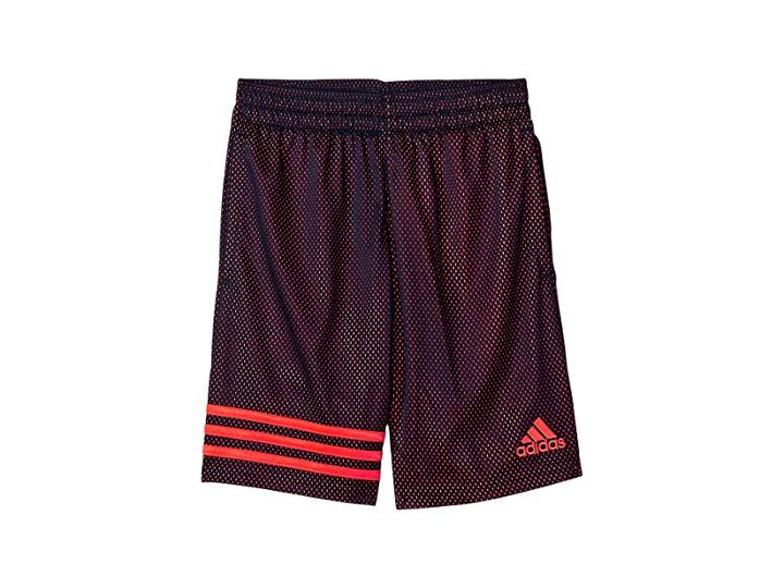 Adidas Kids Defender Impact Shorts (toddler/little Kids) (navy/orange) Boy's Shorts