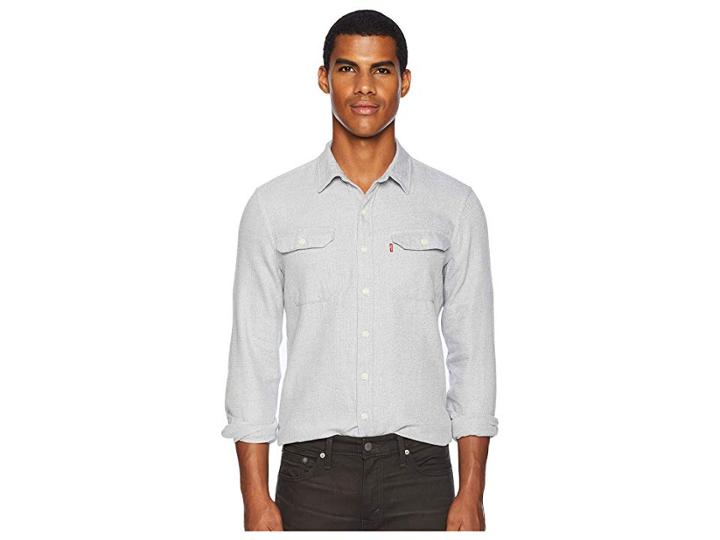 Levi's(r) Premium Jackson Worker (grizzly Graphite) Men's Clothing