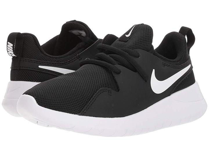 Nike Kids Tessen (little Kid) (black/white/white) Boys Shoes