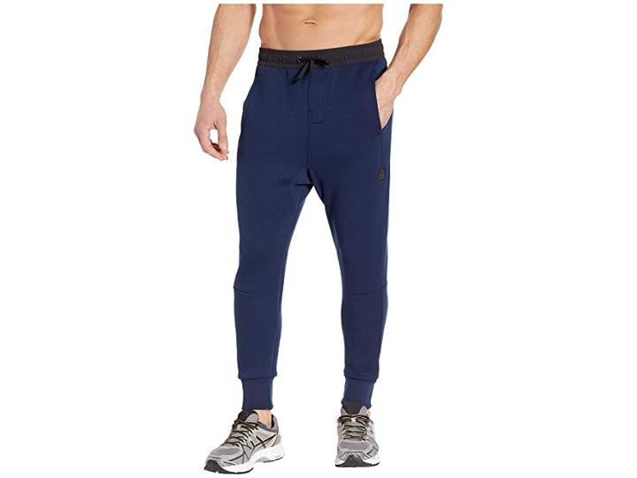 Reebok Training Supply Knit Jogger (collegiate Navy) Men's Casual Pants