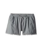 Splendid Littles Washed Twill Shorts (big Kids) (dark Beige) Girl's Shorts