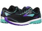Brooks Ghost 10 (black/turquoise/purple) Women's Running Shoes