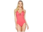 Jets Swimwear Australia Azalea Lace-up Plunge One-piece (azalea) Women's Swimsuits One Piece
