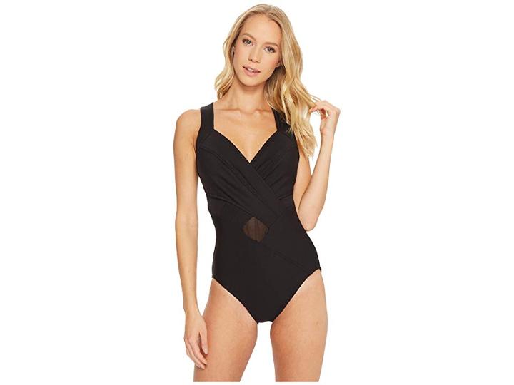 Miraclesuit New Revelations Meshmerize One-piece (black) Women's Swimsuits One Piece