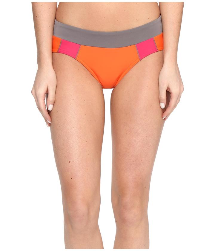 Prana Zuri Bottom (electric Orange) Women's Swimwear