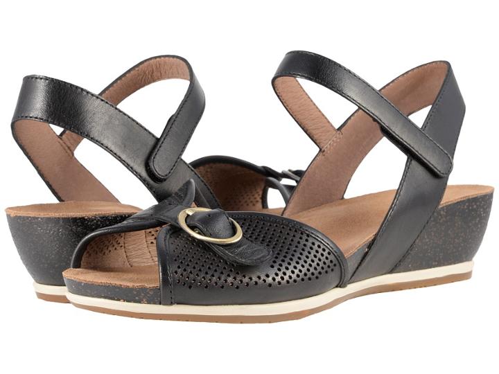 Dansko Vanna (black Full Grain) Women's  Shoes