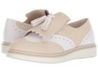 Geox Kids Thymar 8 (little Kid/big Kid) (white/beige) Girl's Shoes