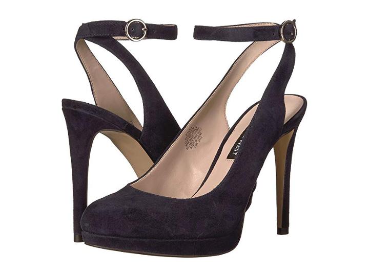 Nine West Quianiya (navy Suede) Women's Shoes