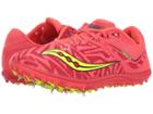 Saucony Havok Xc Spike (vizi Red/citron) Women's Track Shoes