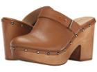 Chinese Laundry Walk On Leather Clog (cognac Leather) Women's Clog Shoes