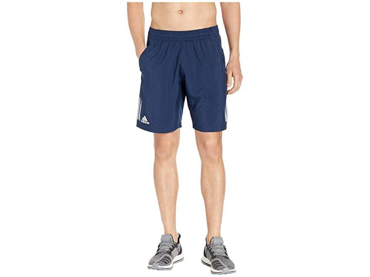 Adidas Club 3-stripes Shorts 9 (collegiate Navy/white) Men's Shorts